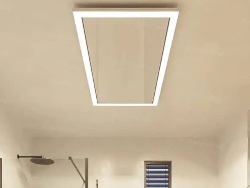 plafondverwarming infrarood verwarming plafond met verlichting ledverlichting badkamer
